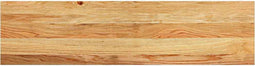 vidaXL - Traptreden - 2 - st - 100x30x2 - cm - massief - eikenhout - lichtbruin