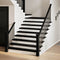 vidaXL - Traptreden - 2 - st - 110x25x2 - cm - massief - eikenhout - donkerbruin