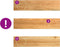 vidaXL - Traptreden - 2 - st - 110x25x2 - cm - massief - eikenhout - lichtbruin