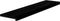 vidaXL - Traptreden - 2 - st - 110x25x2 - cm - massief - eikenhout - donkerbruin
