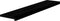 vidaXL - Traptreden - 2 - st - 120x25x2 - cm - massief - eikenhout - donkerbruin
