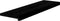 vidaXL - Traptreden - 2 - st - 90x25x2 - cm - massief - eikenhout - donkerbruin