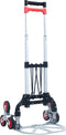 vidaXL - Traptrolley - inklapbaar - 70 - kg - aluminium - zilverkleurig