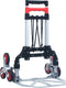 vidaXL - Traptrolley - inklapbaar - 70 - kg - aluminium - zilverkleurig