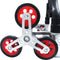 vidaXL - Traptrolley - inklapbaar - 70 - kg - aluminium - zilverkleurig