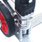 vidaXL - Traptrolley - inklapbaar - 70 - kg - aluminium - zilverkleurig