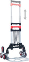 vidaXL - Traptrolley - inklapbaar - 70 - kg - aluminium - zilverkleurig