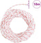vidaXL - Trekkoord - startkoord - wit - en - rood - Ø3 - mm - 10 - m - nylon