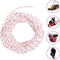 vidaXL - Trekkoord - startkoord - wit - en - rood - Ø3 - mm - 10 - m - nylon