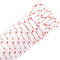 vidaXL - Trekkoord - startkoord - wit - en - rood - Ø5 - mm - 10 - m - nylon