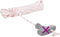 vidaXL - Trekkoord - startkoord - wit - en - rood - Ø5 - mm - 10 - m - nylon