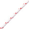 vidaXL - Trekkoord - startkoord - wit - en - rood - Ø6 - mm - 10 - m - nylon