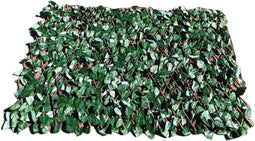 vidaXL - Trellissen - 5 - st - met - kunstbladeren - 180x60 - cm - wilgenhout