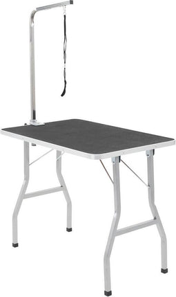 vidaXL - Trimtafel - voor - huisdieren - met - 1 - aanlijnoptie
