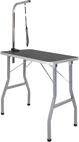 vidaXL - Trimtafel - voor - huisdieren - met - 1 - aanlijnoptie