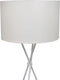 vidaXL - Tripod - Vloerlamp - Wit