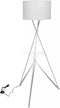 vidaXL - Tripod - Vloerlamp - Wit