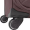 vidaXL - Trolleyset - koffiebruin - 3-delig