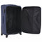 vidaXL - Trolleyset - marineblauw - 3-delig