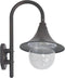 vidaXL Tuin wandlamp E27 42 cm aluminium brons