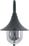 vidaXL Tuin wandlamp E27 42 cm aluminium donkergroen