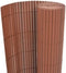vidaXL - Tuinafscheiding - dubbelzijdig - 110x300 - cm - groen