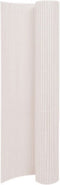 vidaXL - Tuinafscheiding - dubbelzijdig - 110x300 - cm - wit
