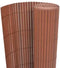 vidaXL-Tuinafscheiding-dubbelzijdig-110x400-cm-bruin