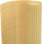 vidaXL - Tuinafscheiding - dubbelzijdig - 110x400 - cm - geel