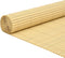 vidaXL - Tuinafscheiding - dubbelzijdig - 110x400 - cm - geel
