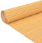 vidaXL - Tuinafscheiding - dubbelzijdig - 110x400 - cm - geel