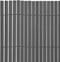 vidaXL - Tuinafscheiding - dubbelzijdig - 110x400 - cm - grijs
