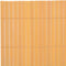 vidaXL - Tuinafscheiding - dubbelzijdig - 110x500 - cm - geel