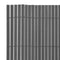 vidaXL - Tuinafscheiding - dubbelzijdig - 90x300 - cm - PVC - grijs