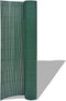 vidaXL - Tuinafscheiding - dubbelzijdig - 90x300 - cm - PVC - groen