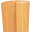 vidaXL - Tuinafscheiding - dubbelzijdig - 90x400 - cm - geel