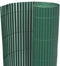 vidaXL - Tuinafscheiding - dubbelzijdig - 90x400 - cm - groen