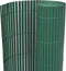 vidaXL - Tuinafscheiding - dubbelzijdig - 90x500 - cm - PVC - groen