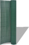 vidaXL - Tuinafscheiding - dubbelzijdig - 90x500 - cm - PVC - groen