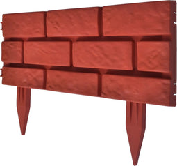 vidaXL - Tuinafscheiding - met - metselwerk-ontwerp - (11-delig)