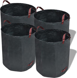 vidaXL - Tuinafval - zak - Groen - 272L - 150 - g/vierkante - meter - (4 - stuks)