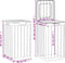 vidaXL - Tuinafvalbak - 38x38x65 - cm - polypropeen - antracietkleurig