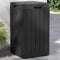 vidaXL - Tuinafvalbak - 38x38x65 - cm - polypropeen - antracietkleurig