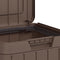 vidaXL - Tuinafvalbak - 38x38x65 - cm - polypropeen - bruin