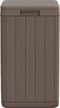 vidaXL - Tuinafvalbak - 38x38x65 - cm - polypropeen - bruin