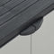 vidaXL - Tuinafvalkast - 68x40x85 - cm - polypropeen - grijs - en - zwart