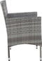 vidaXL - Tuinbank - 105 - cm - poly - rattan - grijs