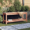 vidaXL - Tuinbank - 108x35x45 - cm - massief - douglashout