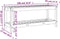 vidaXL - Tuinbank - 108x35x45 - cm - massief - douglashout