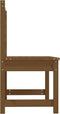 vidaXL - Tuinbank - 109 - cm - massief - grenenhout - honingbruin